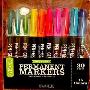 Brand new set of markers